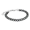 Armband By Billgren Stål, svart rep – 8224