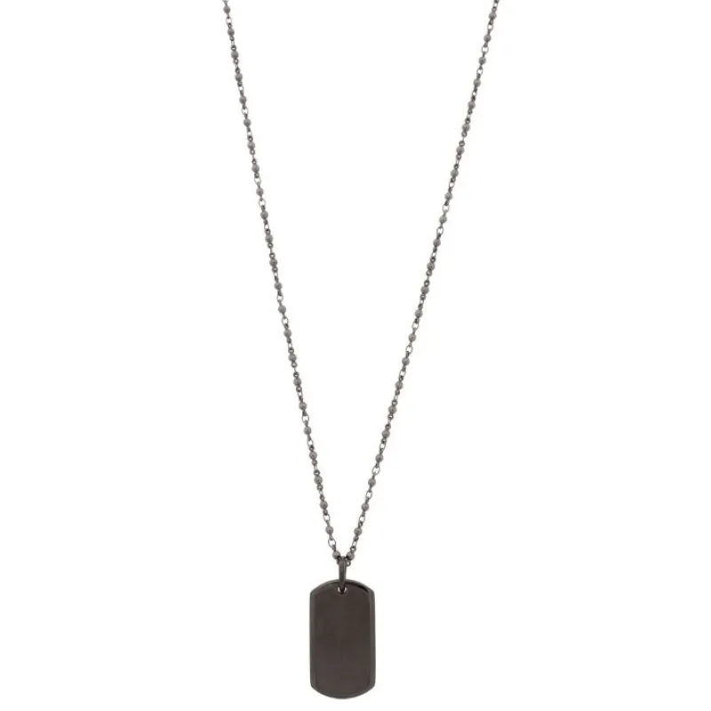 By Billgren Stålhalsband Herman Svart – 9167