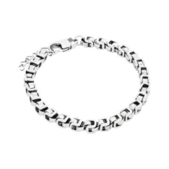Armband By Billgren Stållänk, rostfritt stål, silver – 8223