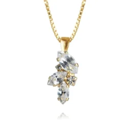 Caroline Svedbom Adele Halsband / Crystal (Guld)