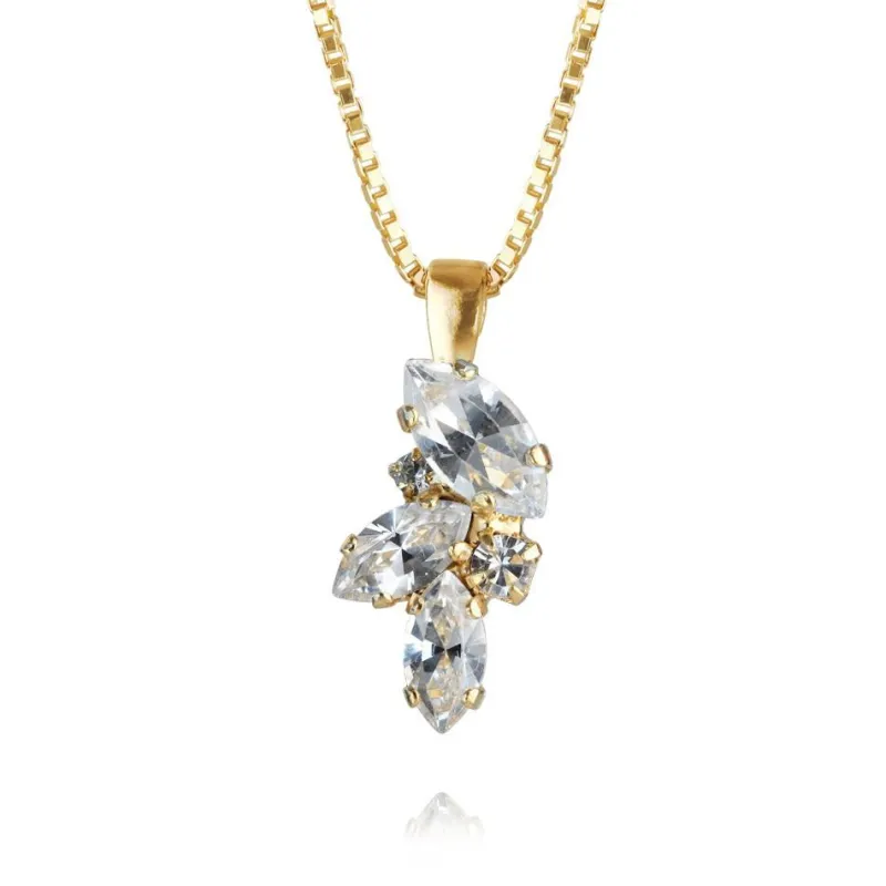 Caroline Svedbom Adele Halsband / Crystal (Guld)