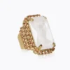 Caroline Svedbom Alexa Ring / Electric White Combo (Guld)