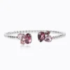 Caroline Svedbom Armband Caroline Svedbom Alisia Armband / Violet Combo (Rhodium)
