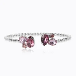 Caroline Svedbom Armband Caroline Svedbom Alisia Armband / Violet Combo (Rhodium)