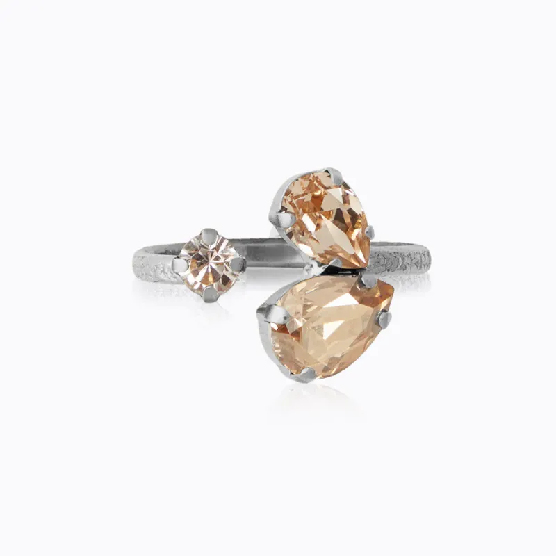 Caroline Svedbom Ringar Caroline Svedbom Alisia Ring / Golden Combo (Rhodium)
