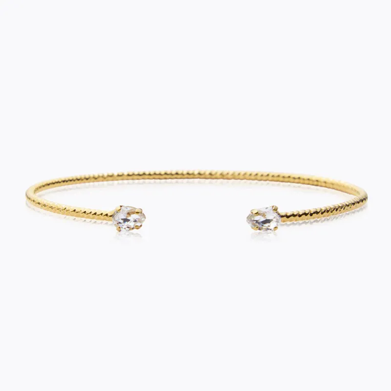 Caroline Svedbom Armband Caroline Svedbom Amelia Armband / Crystal (Guld)