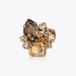 Caroline Svedbom Angelina Ring / Greige Combo (Guld)