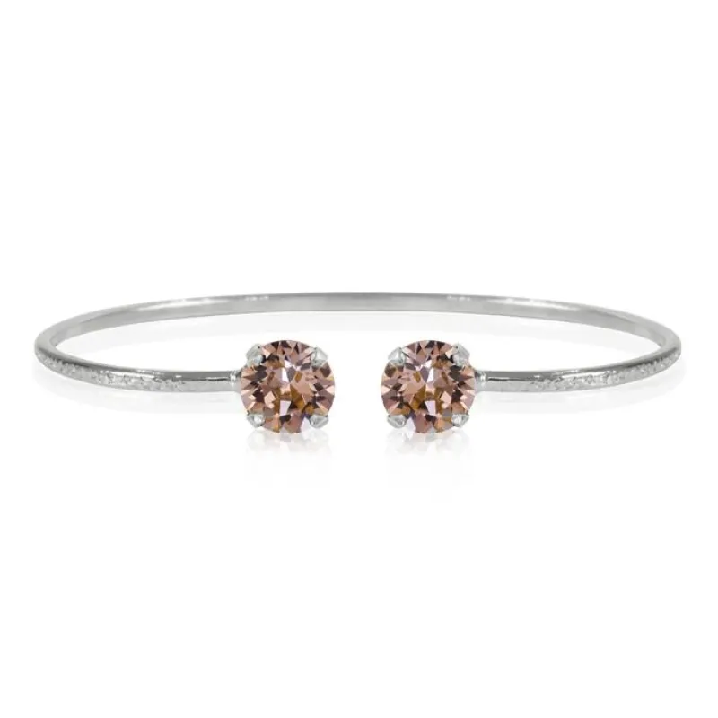 Caroline Svedbom Armband Classic Petite Rhodium / Vintage Rose