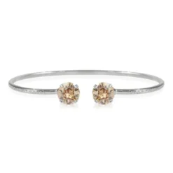 Caroline Svedbom Armband Classic Petite Rhodium / Golden Shadow