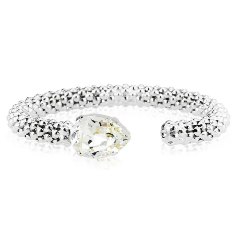 Caroline Svedbom Armband Classic Rope Rhodium / Crystal