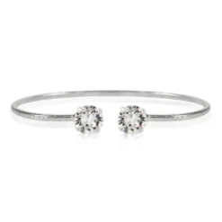 Caroline Svedbom Armband Classic Petite Rhodium / Crystal