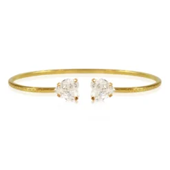 Caroline Svedbom Armband Heart Guld / Crystal