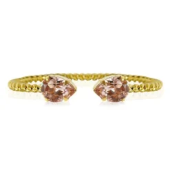 Caroline Svedbom Armband Mini Drop Guld / Vintage Rose