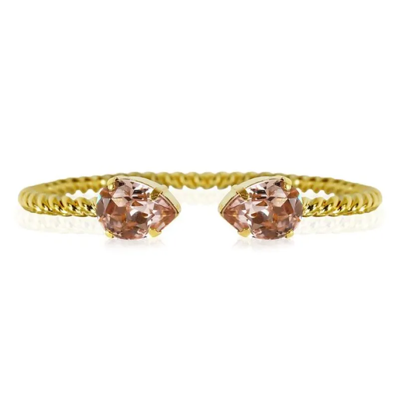 Caroline Svedbom Armband Mini Drop Guld / Vintage Rose