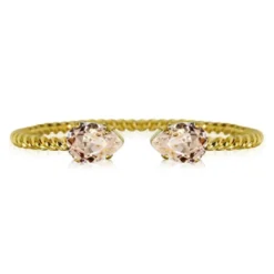 Caroline Svedbom Armband Mini Drop Guld / Silk