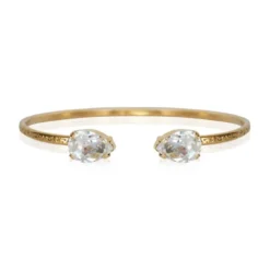 Caroline Svedbom Armband Petite Drop Guld / Crystal