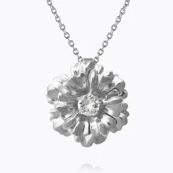 Caroline Svedbom Blossom Halsband / Crystal (Rhodium)
