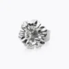 Caroline Svedbom Blossom Ring / Crystal (Rhodium)