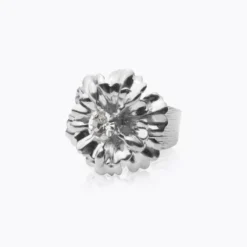 Caroline Svedbom Blossom Ring / Crystal (Rhodium)