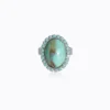 Caroline Svedbom Boho Turqouise Ring / Turquoise Matt (Rhodium)