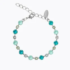Caroline Svedbom Armband Caroline Svedbom Calanthe Armband / Laguna Combo (Rhodium)