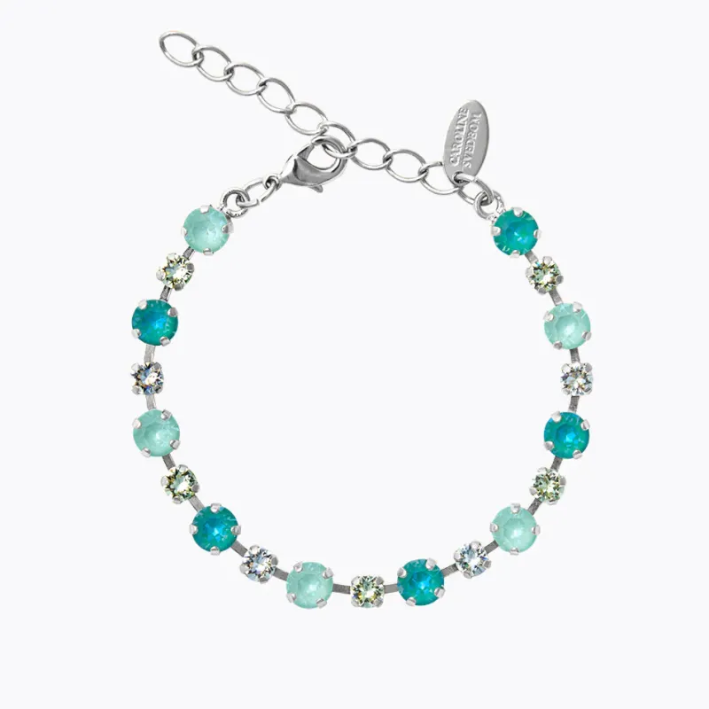Caroline Svedbom Armband Caroline Svedbom Calanthe Armband / Laguna Combo (Rhodium)