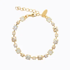 Caroline Svedbom Armband Caroline Svedbom Calanthe Armband Guld / White Combo