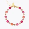 Caroline Svedbom Armband Caroline Svedbom Calanthe Armband Guld / Coral Combo