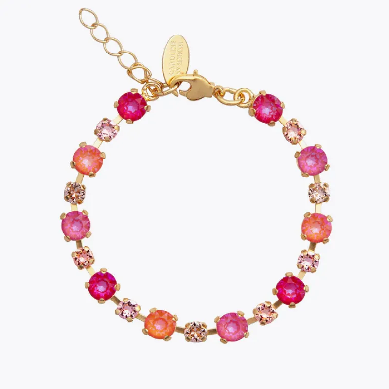 Caroline Svedbom Armband Caroline Svedbom Calanthe Armband Guld / Coral Combo