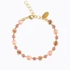 Caroline Svedbom Armband Caroline Svedbom Calanthe Armband/ Flamingo Combo (Guld)