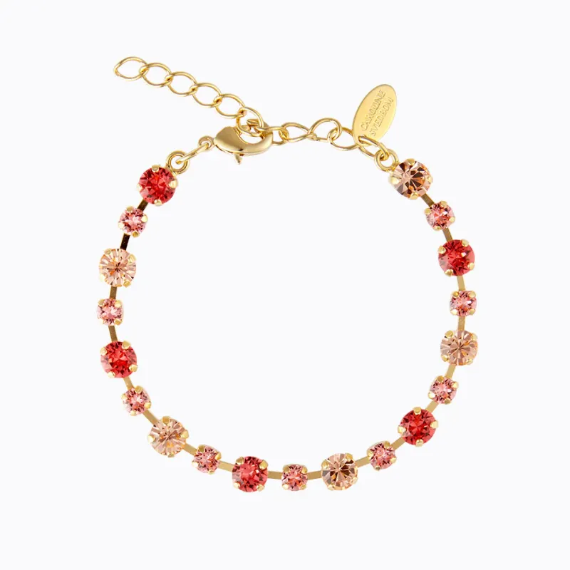 Caroline Svedbom Armband Caroline Svedbom Calanthe Armband/ Peach Combo (Guld)
