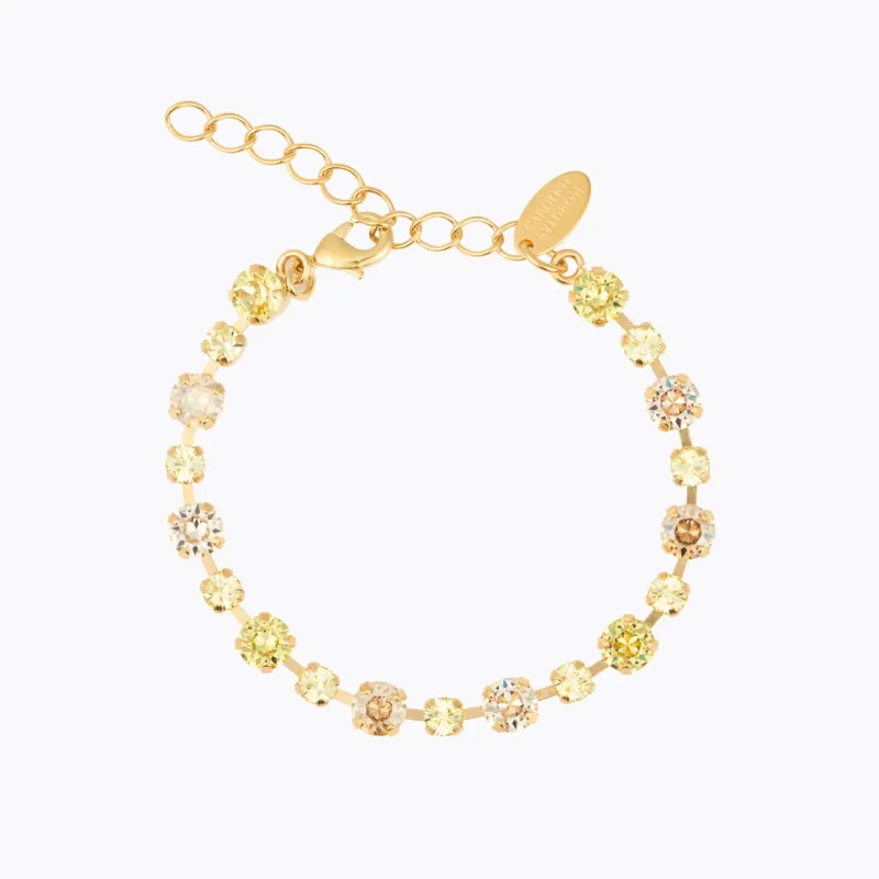Caroline Svedbom Armband Caroline Svedbom Calanthe Bracelet, Dark Jonquil Combo – Guld