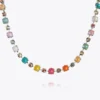 Caroline Svedbom Calanthe Halsband / Flower Combo (Rhodium)