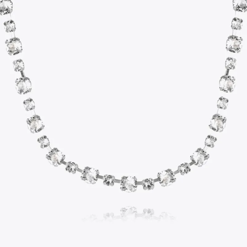 Caroline Svedbom Calanthe Halsband / Crystal (Rhodium)