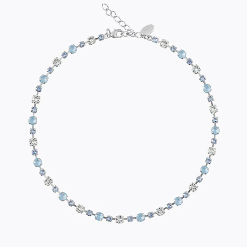 Caroline Svedbom Halsband Caroline Svedbom Calanthe Halsband/ Sky Combo (Rhodium)