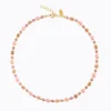 Caroline Svedbom Calanthe Halsband/ Flamingo Combo (Guld)