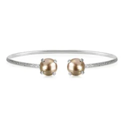 Caroline Svedbom Armband Caroline Svedbom Classic Petite Armband Rhodium / Bronze