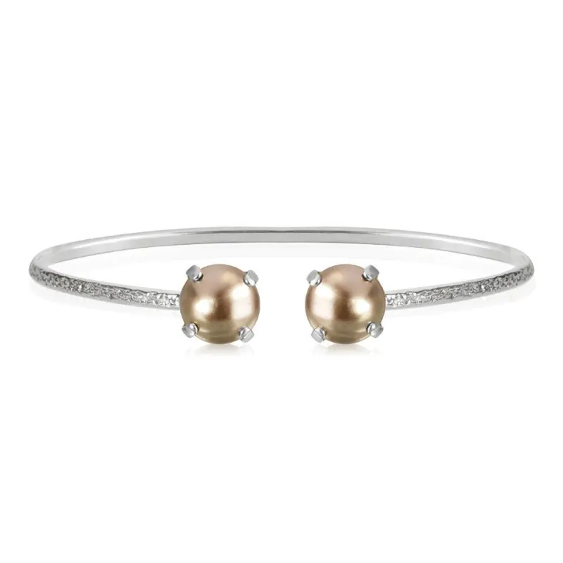 Caroline Svedbom Armband Caroline Svedbom Classic Petite Armband Rhodium / Bronze