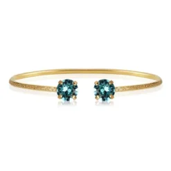 Caroline Svedbom Armband Caroline Svedbom Classic Petite Armband Guld / Light Turquoise