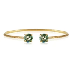 Caroline Svedbom Armband Caroline Svedbom Classic Petite Armband Guld / Chrysolite