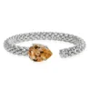 Caroline Svedbom Armband Caroline Svedbom Classic Rope Armband Rhodium / Light Peach