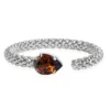 Caroline Svedbom Armband Caroline Svedbom Classic Rope Armband Rhodium / Smoked Topaz