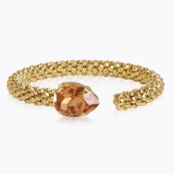 Caroline Svedbom Armband Caroline Svedbom Classic Rope Armband / Light Colorado Topaz (Guld)