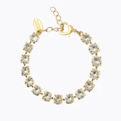 Caroline Svedbom Armband Caroline Svedbom Cora Armband / Crystal (Guld)