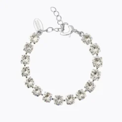 Caroline Svedbom Armband Caroline Svedbom Cora Armband / Crystal (Rhodium)