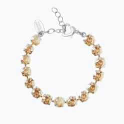 Caroline Svedbom Armband Caroline Svedbom Cora Armband / Golden Shadow (Rhodium)