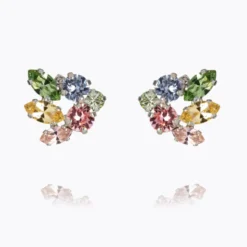 Caroline Svedbom Cora Earcuff / Pastel Combo (Rhodium)