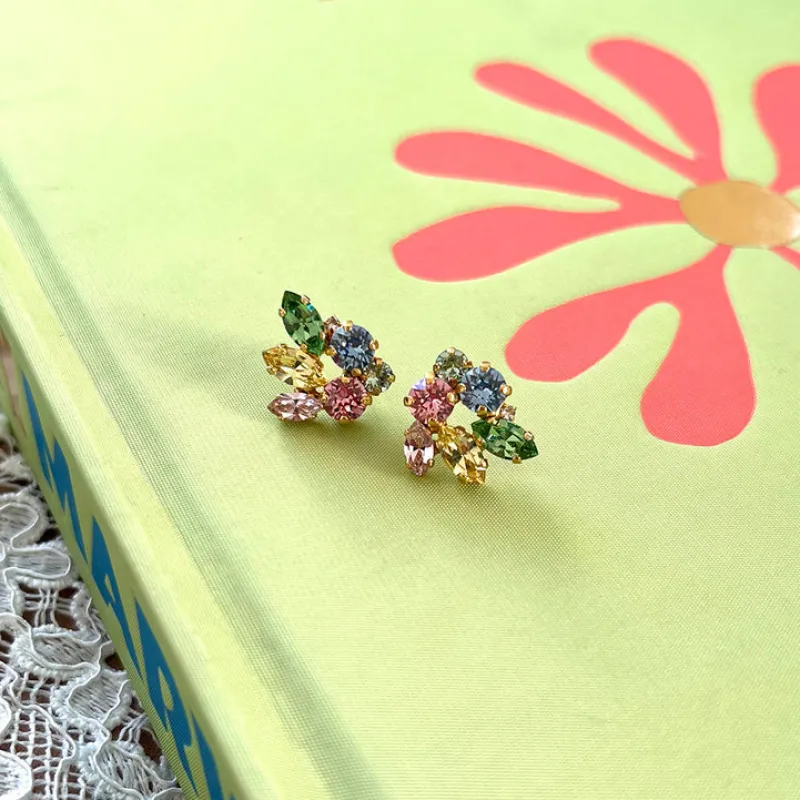 Caroline Svedbom Cora Earcuff / Pastel Combo (Guld)
