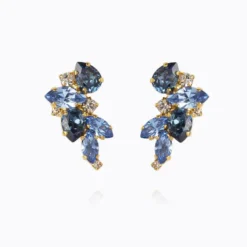 Caroline Svedbom Örhängen Caroline Svedbom Demi Örhängen/ Blue Combo (Guld)