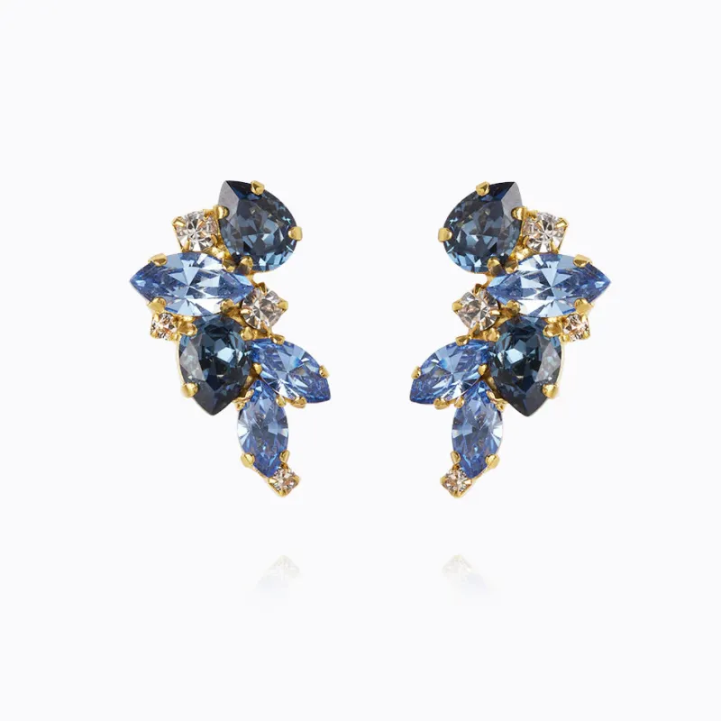 Caroline Svedbom Örhängen Caroline Svedbom Demi Örhängen/ Blue Combo (Guld)